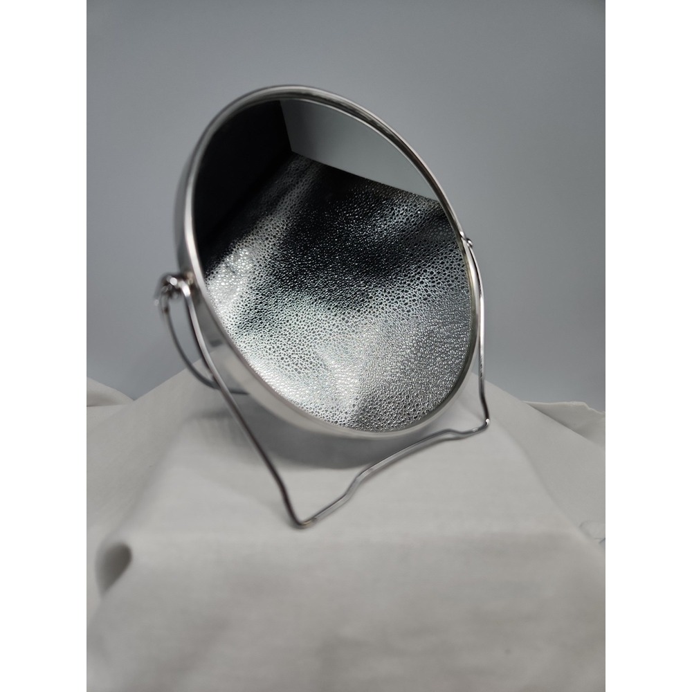 Vintage 5" Make-Up or Shaving Mirror - Plain and Magnifying